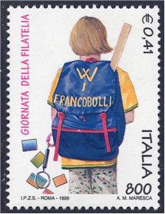 ITALY 1999 Philately Day MNH**