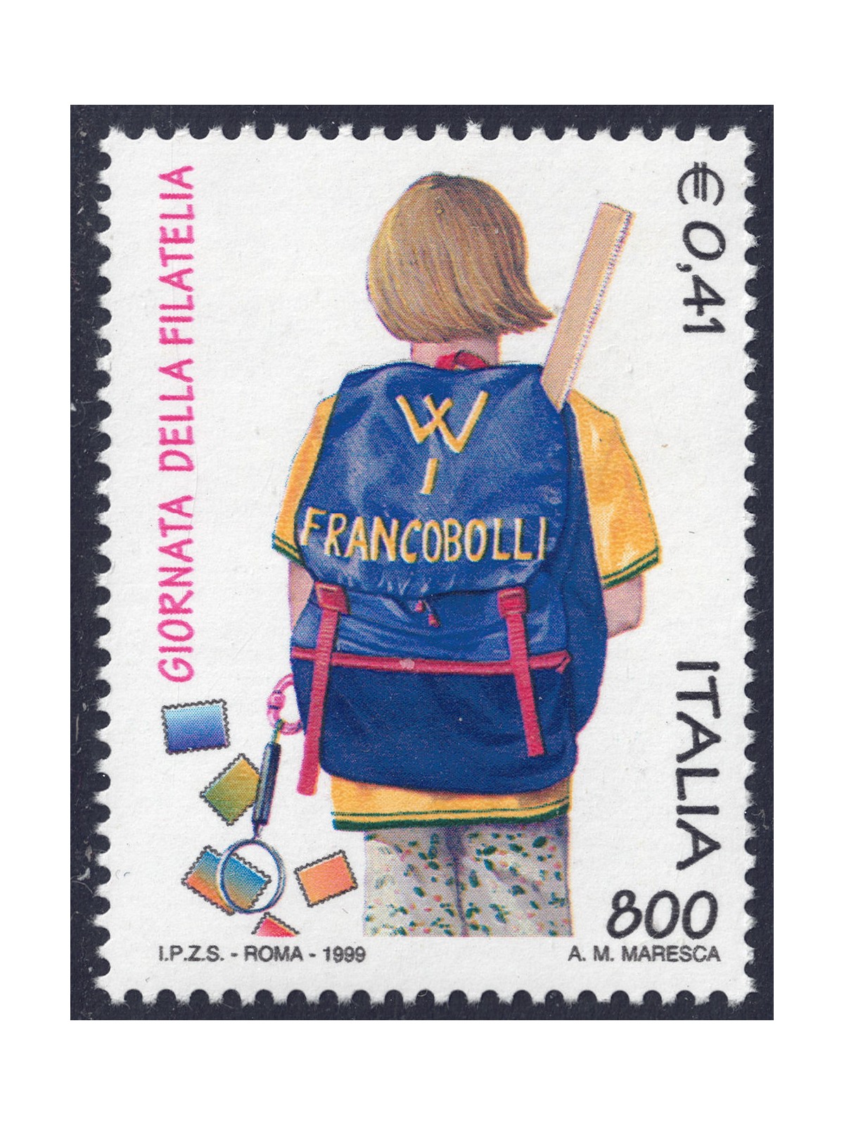 ITALY 1999 Philately Day MNH**