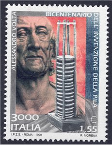 ITALIA 1999 Alessandro Volta MNH**