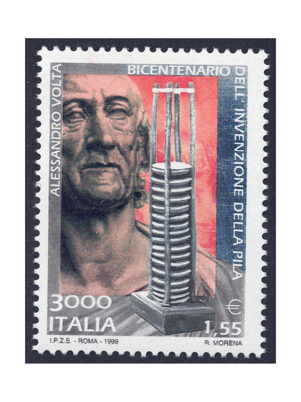 ITALY 1999 Alessandro Volta MNH**