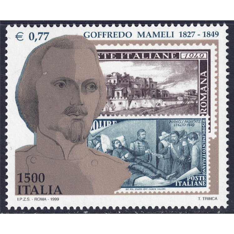 ITALIA 1999 Goffredo Mameli MNH**