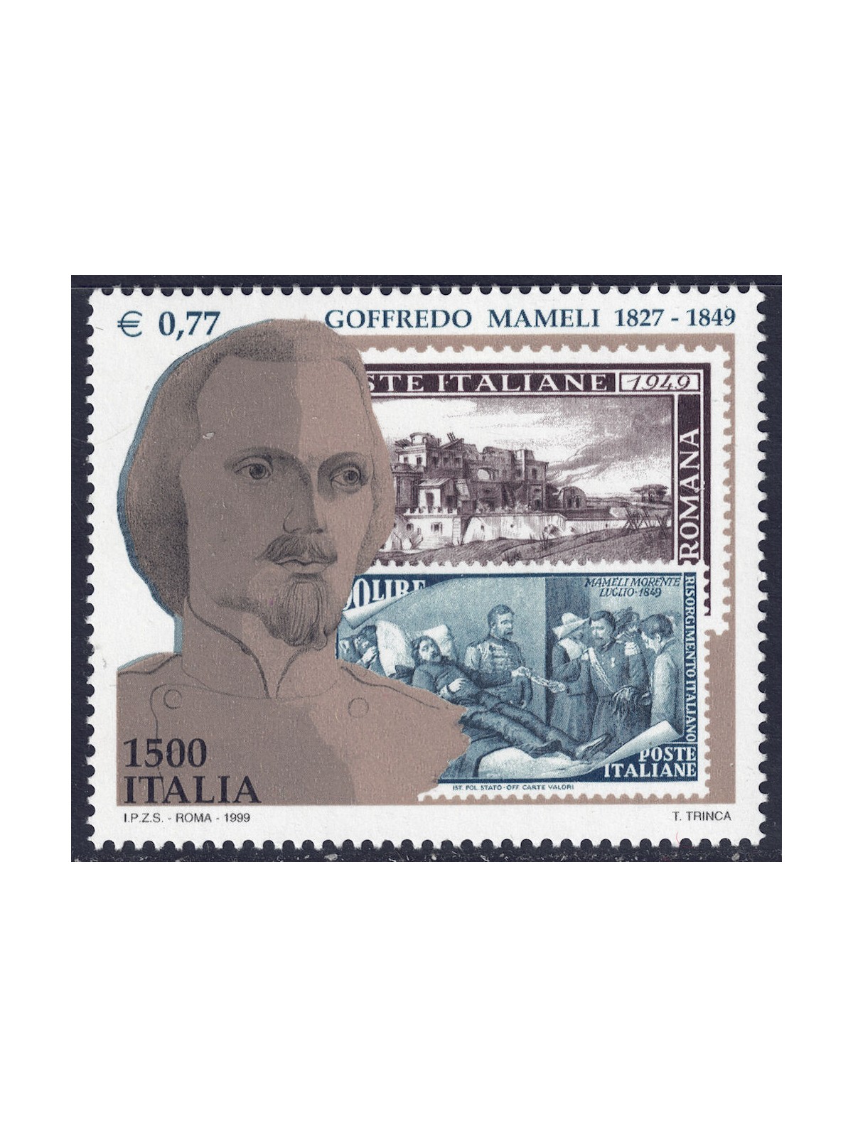 ITALIA 1999 Goffredo Mameli MNH**