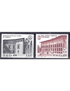 ITALY 1999 Schools and universities 2v MNH**