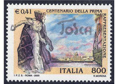 ITALIA 2000 Tosca MNH**