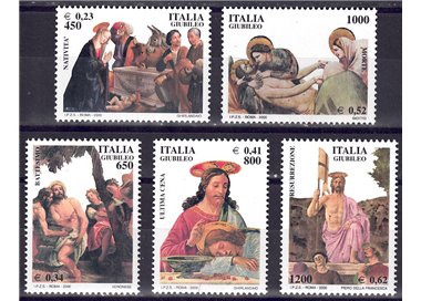 ITALY 2000 The life of Jesus 5v MNH**