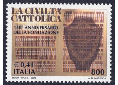 ITALY 2000 La Civiltà Cattolica MNH**