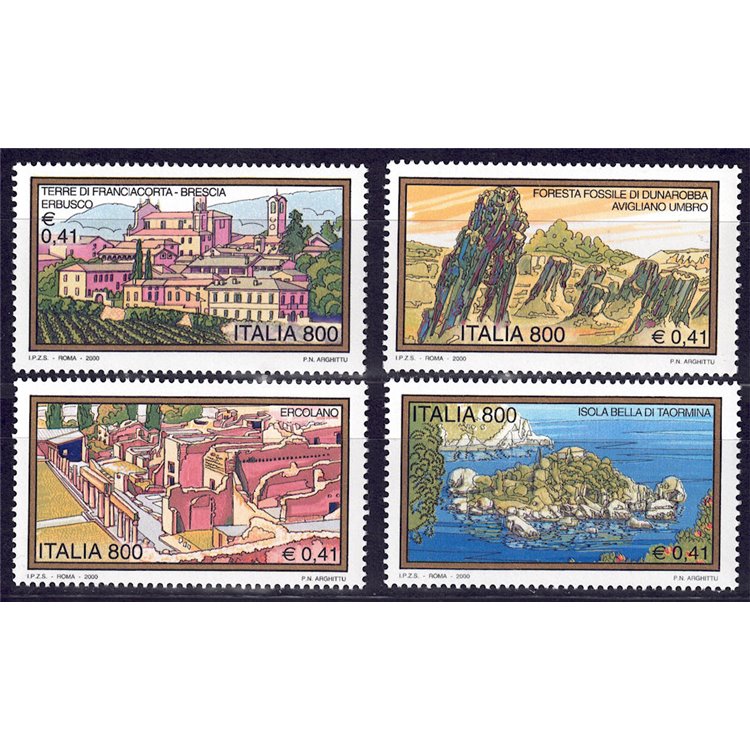 ITALY 2000 Tourism 4v MNH**