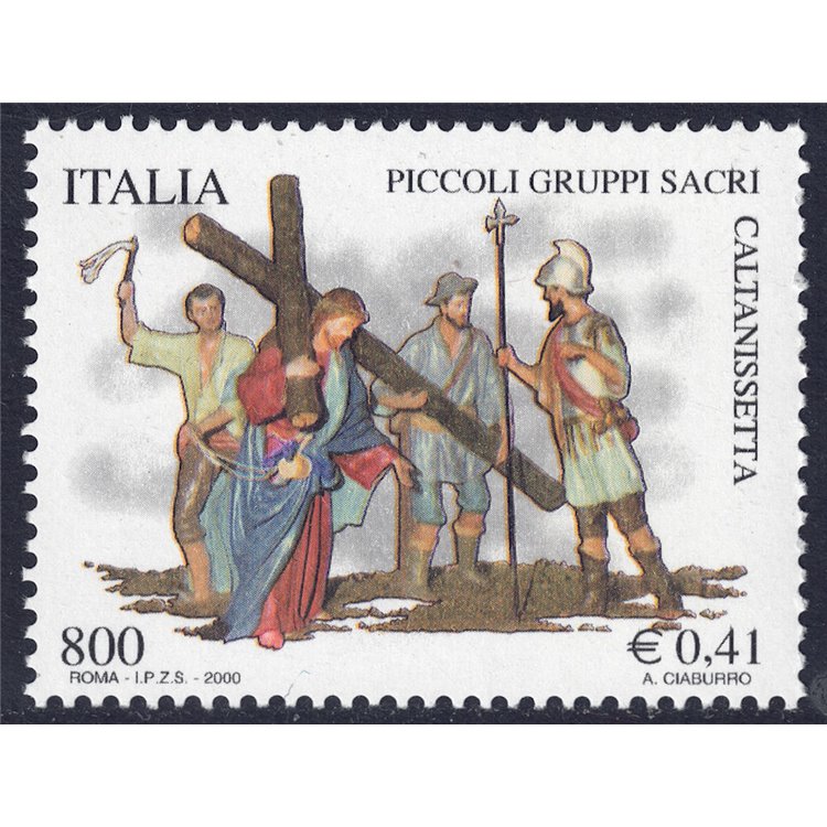 ITALIA 2000 Via crucis MNH**