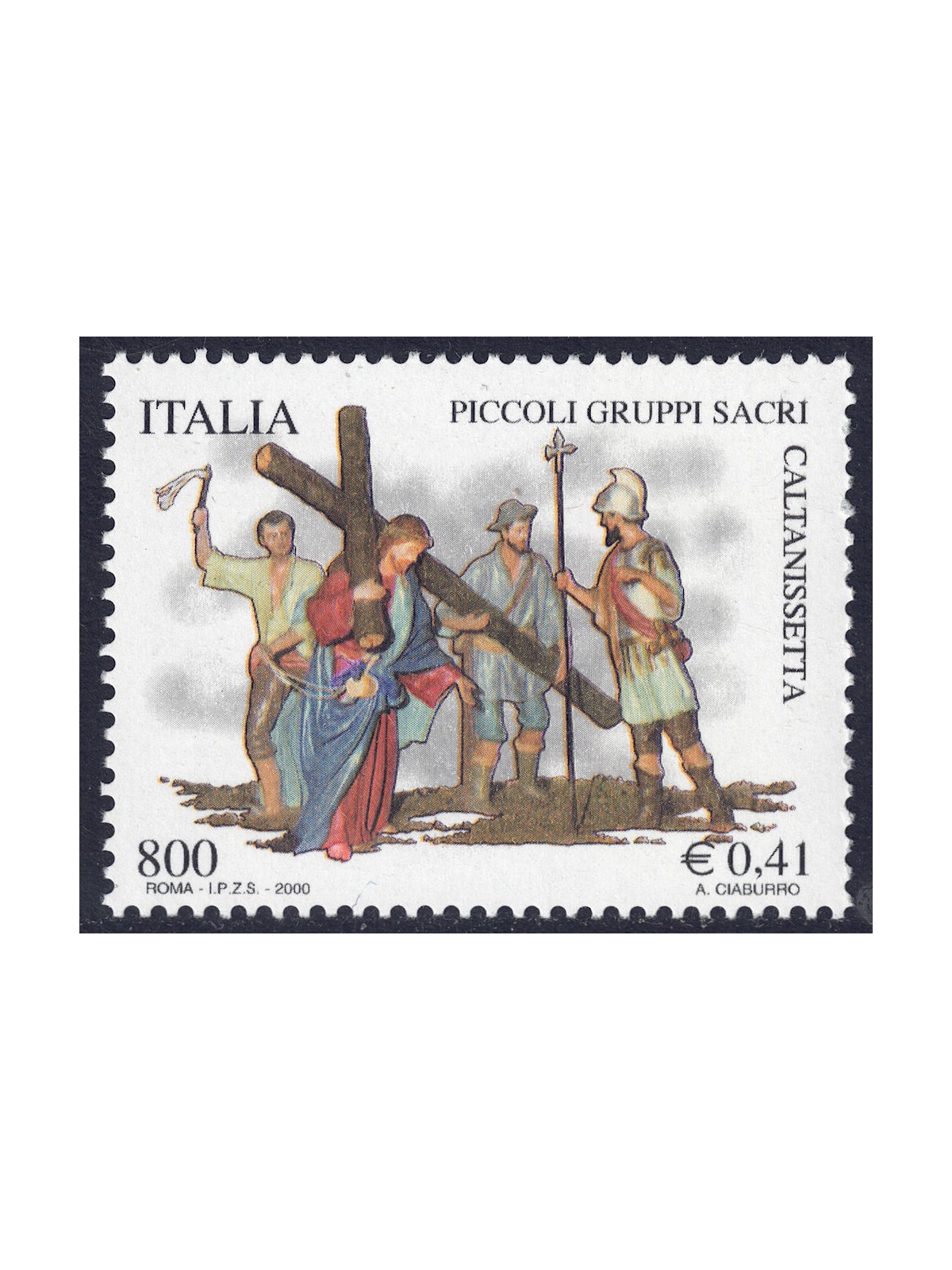 ITALY 2000 Way of the Cross MNH**