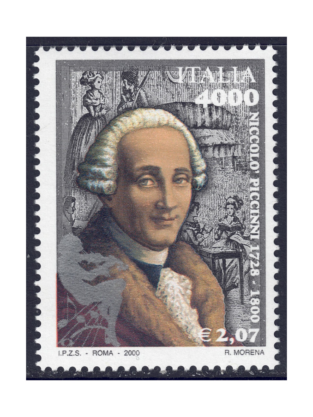 ITALY 2000 Niccolò Piccinni MNH**