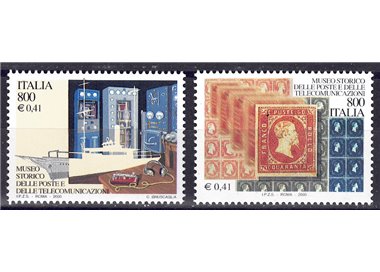 ITALY 2000 Postal Museum 2v MNH**