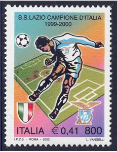 ITALIA 2000 Lazio Campione d'Italia MNH**
