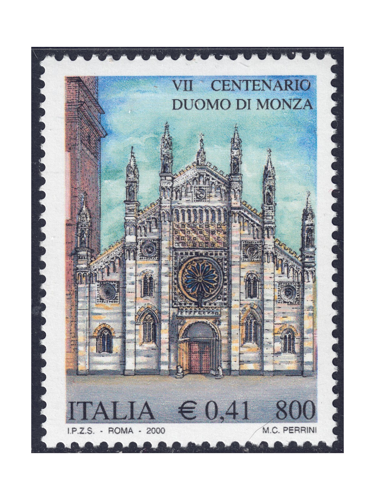 ITALY 2000 Monza Cathedral MNH**