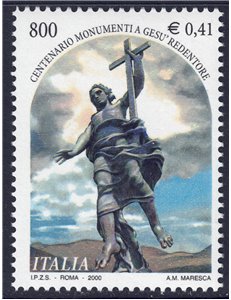 ITALIA 2000 Gesù Redentore MNH**