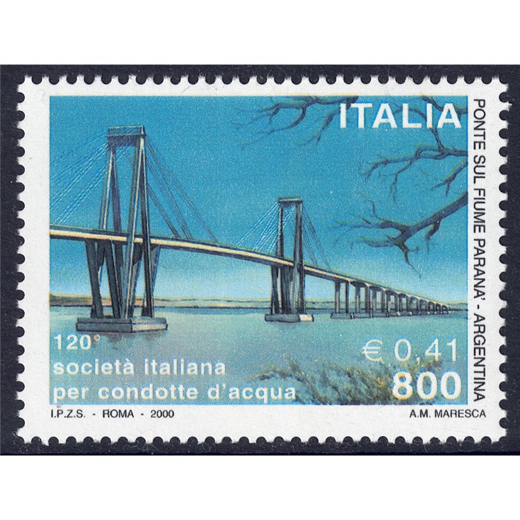 ITALY 2000 Water companies MNH**
