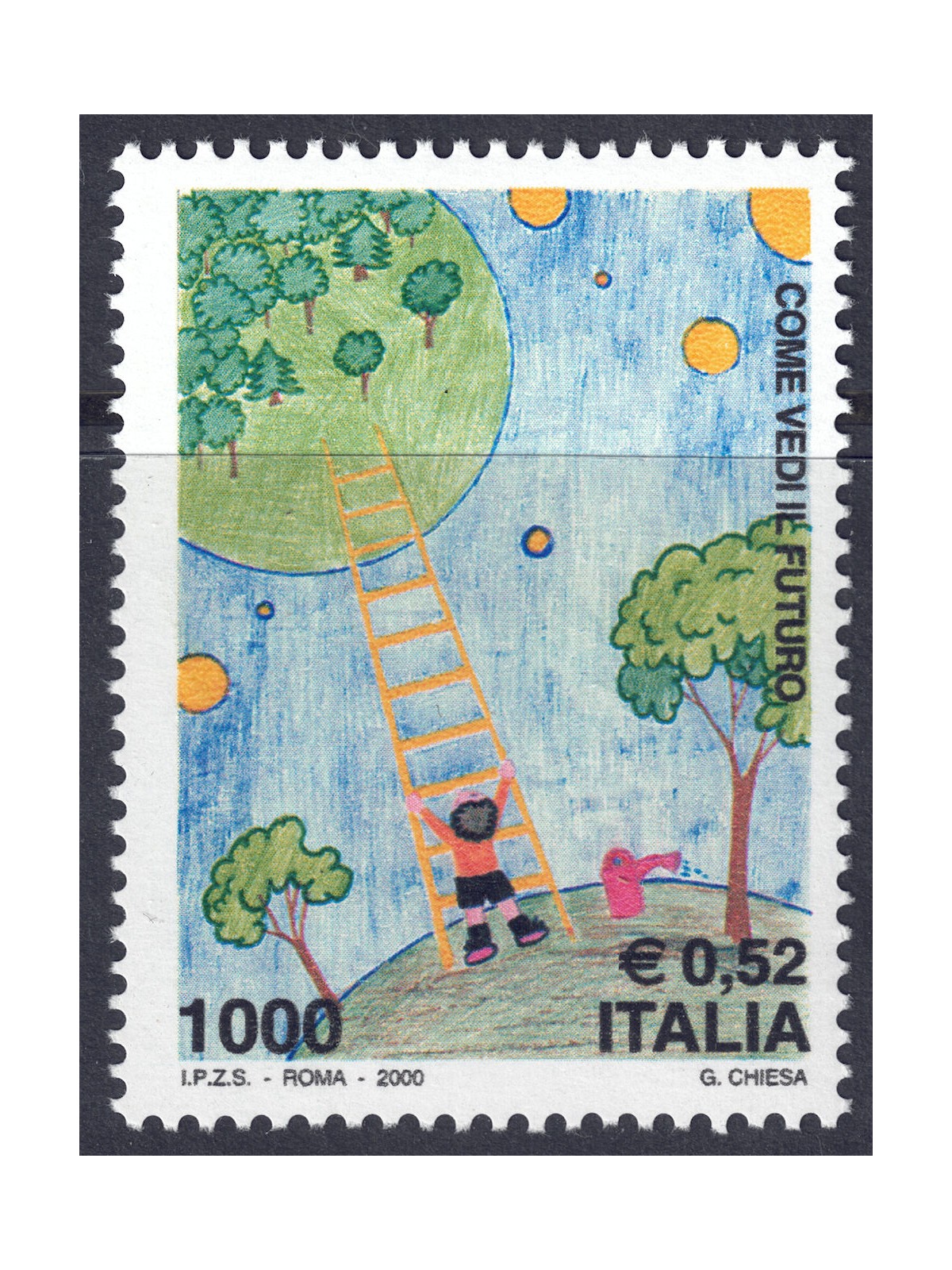 ITALIA 2000 Come vedi il futuro MNH**