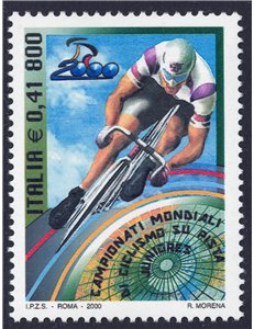 ITALY 2000 Track cycling championship MNH**