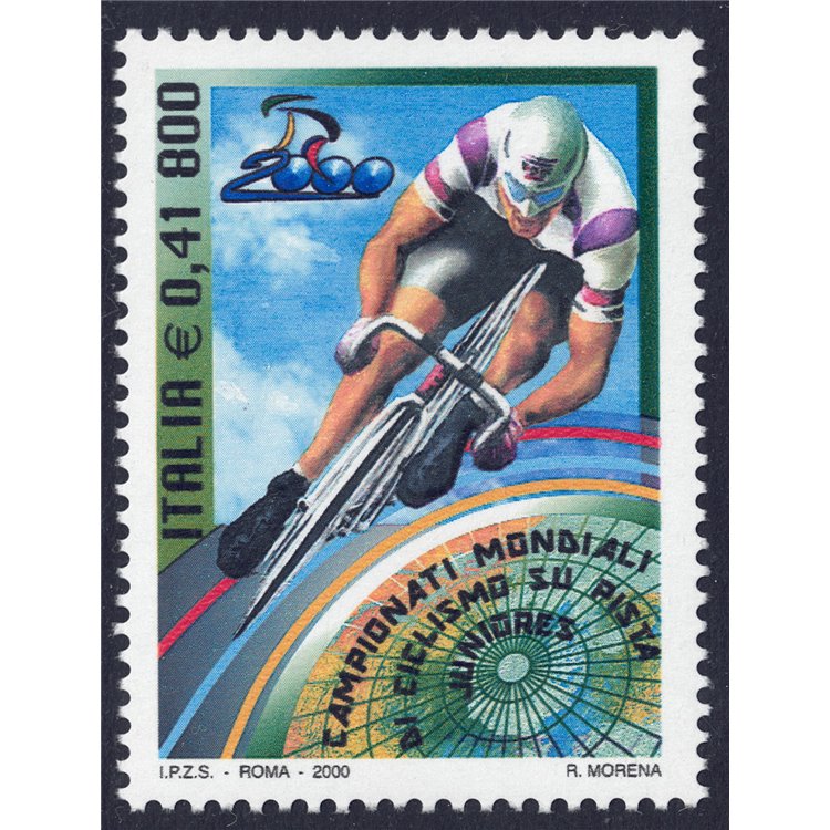 ITALY 2000 Track cycling championship MNH**