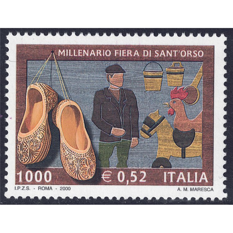 ITALY 2000 Sant'Orso Fair MNH**
