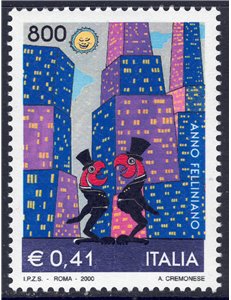 ITALIA 2000 Anno felliniano MNH**