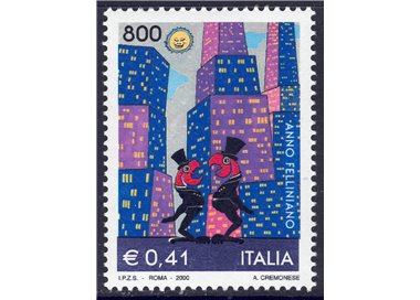 ITALIA 2000 Anno felliniano MNH**