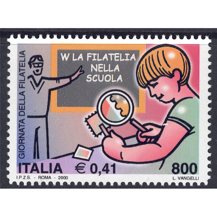 ITALY 2000 Philately Day MNH**