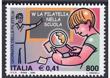 ITALY 2000 Philately Day MNH**