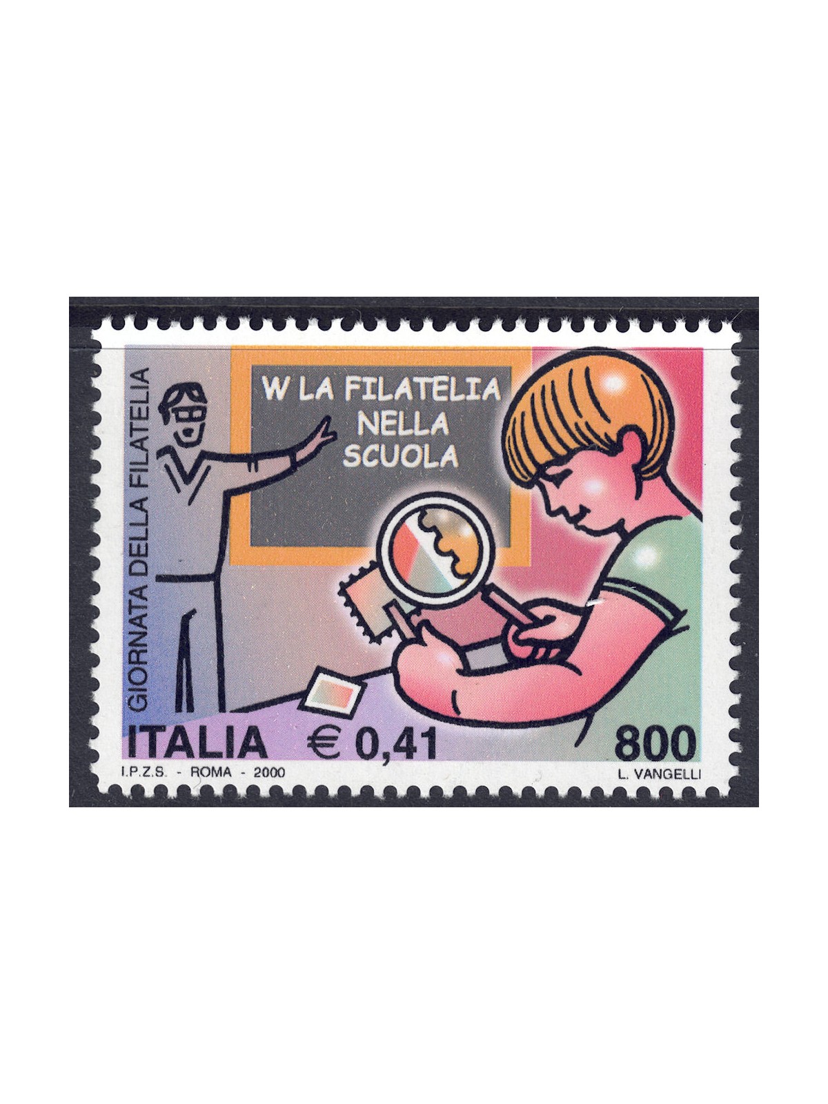ITALIA 2000 Giornata della filatelia MNH**