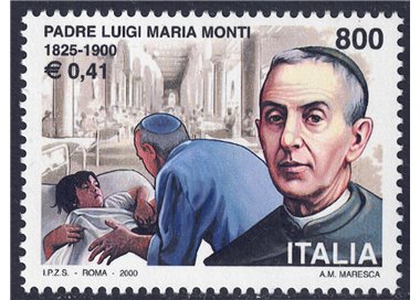 ITALY 2000 Father Luigi Maria Monti MNH**