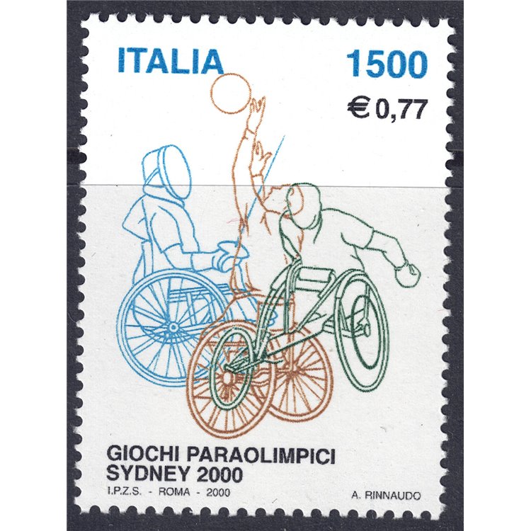 ITALY 2000 Paralympic Games MNH**