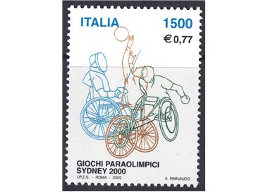 ITALY 2000 Paralympic Games MNH**