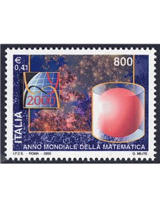 ITALY 2000 Year of Mathematics MNH**