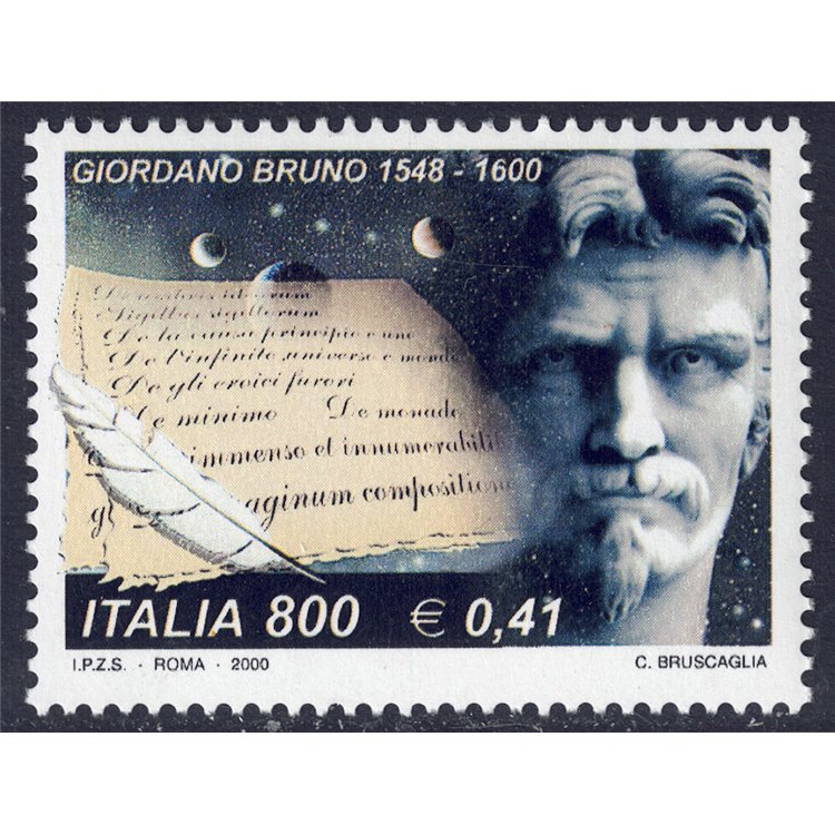 ITALIA 2000 Giordano Bruno MNH**