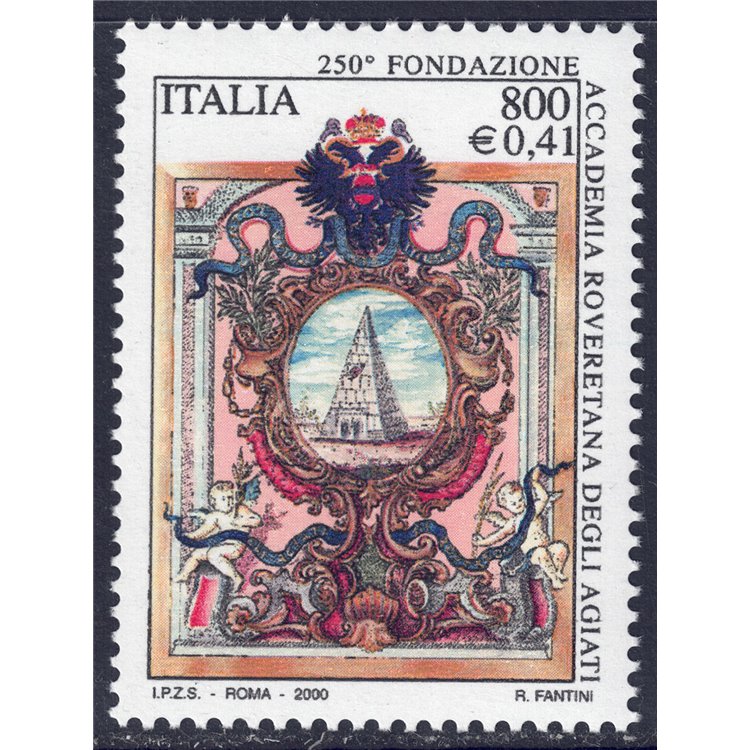 ITALIA 2000 Accademia Roveretana MNH**