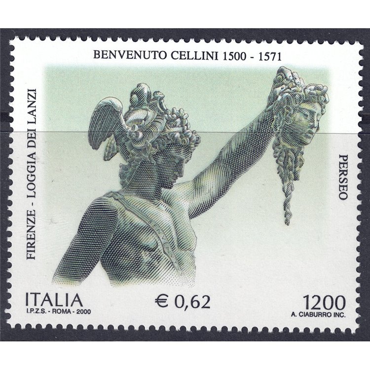 ITALY 2000 Benvenuto Cellini MNH**