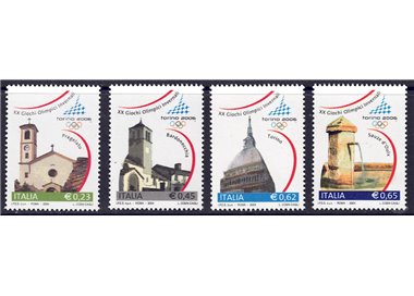 ITALY 2004 Winter Olympics Turin 4v MNH**