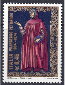 ITALY 2004 Francesco Petrarca MNH**