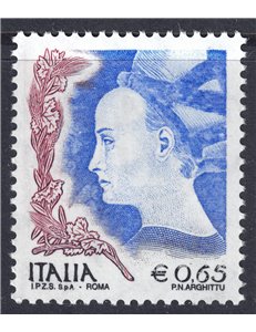 ITALIA 2004 La donna nell'arte € 0,65 MNH**