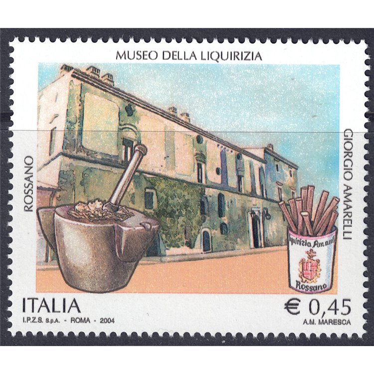 ITALY 2004 Liquorice Museum MNH**