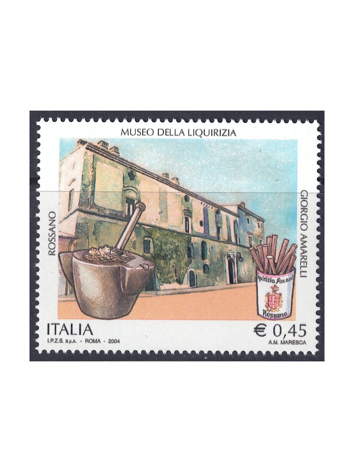 ITALIA 2004 Museo della Liquirizia MNH**