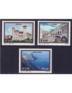 ITALY 2004 Tourism 3v MNH**