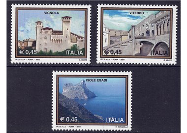 ITALY 2004 Tourism 3v MNH**