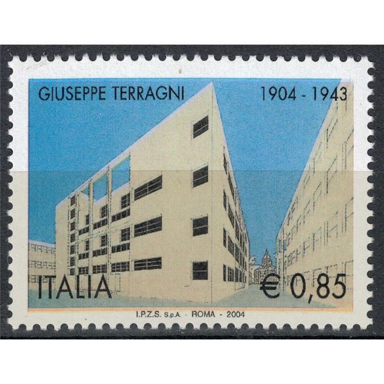 ITALY 2004 Giuseppe Terragni MNH**