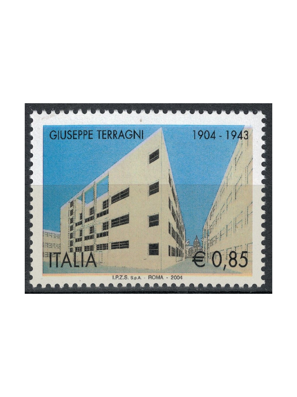 ITALY 2004 Giuseppe Terragni MNH**