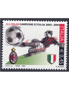 ITALIA 2004 Milan campione d'Italia MNH**