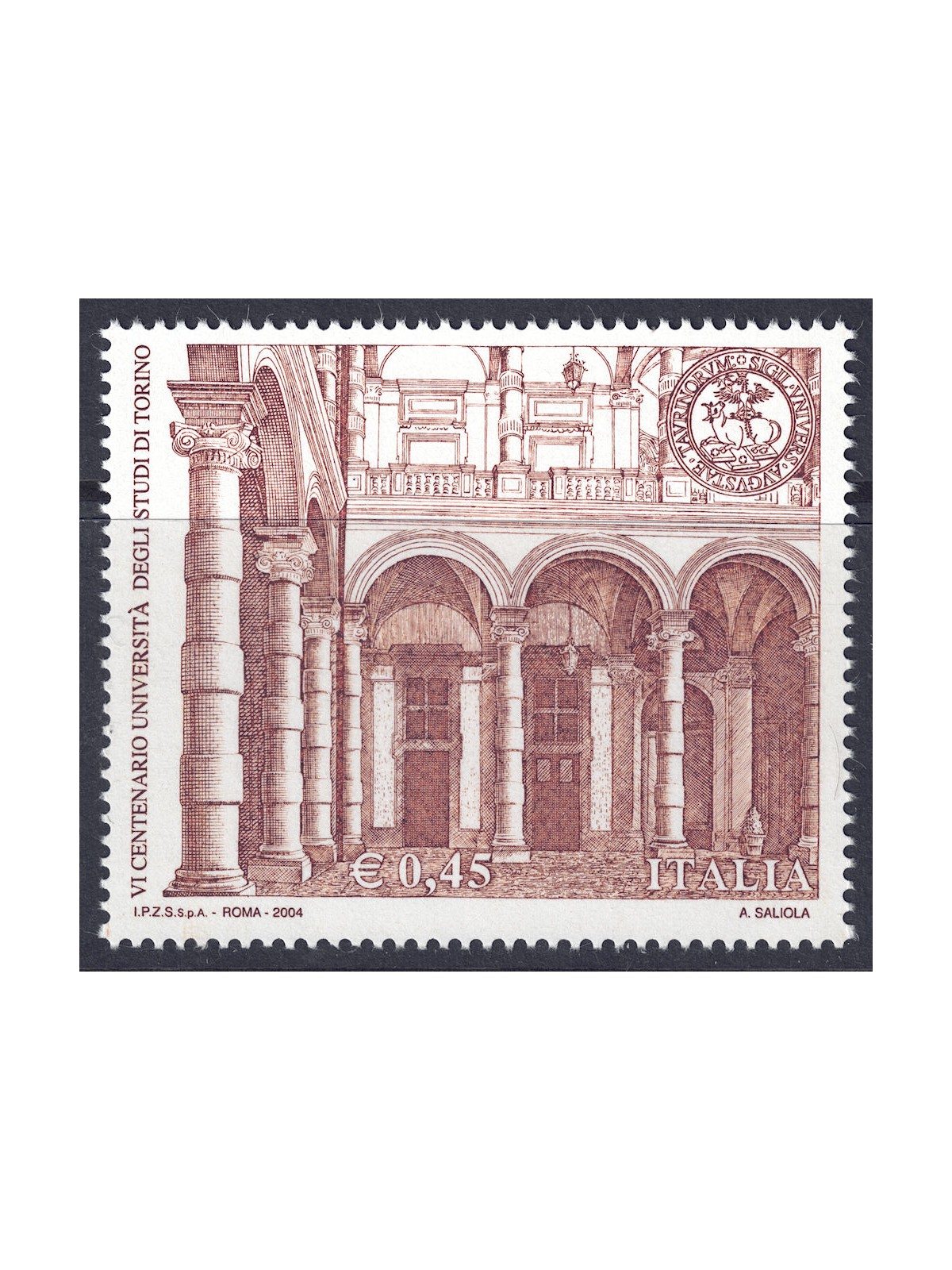 ITALIA 2004 Università di Torino MNH**
