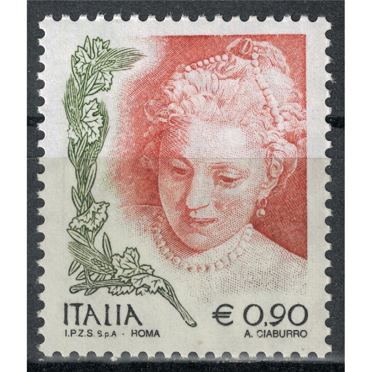 ITALY 2004 Women in art €0.90 MNH**