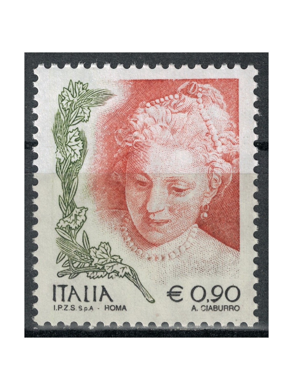 ITALIA 2004 La donna nell'arte € 0,90 MNH**