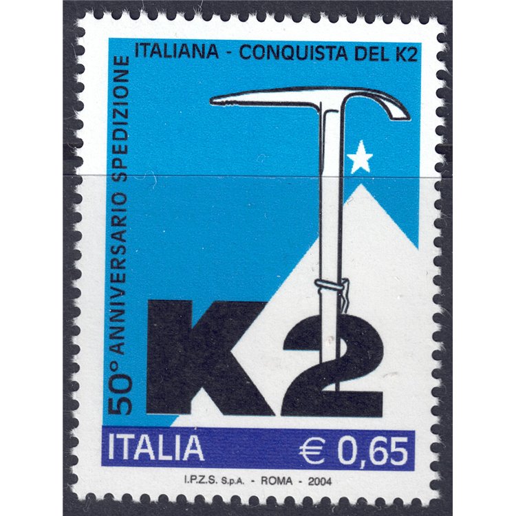 ITALIA 2004 Scalata del K2 MNH**