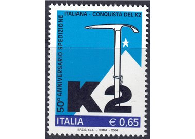 ITALIA 2004 Scalata del K2 MNH**